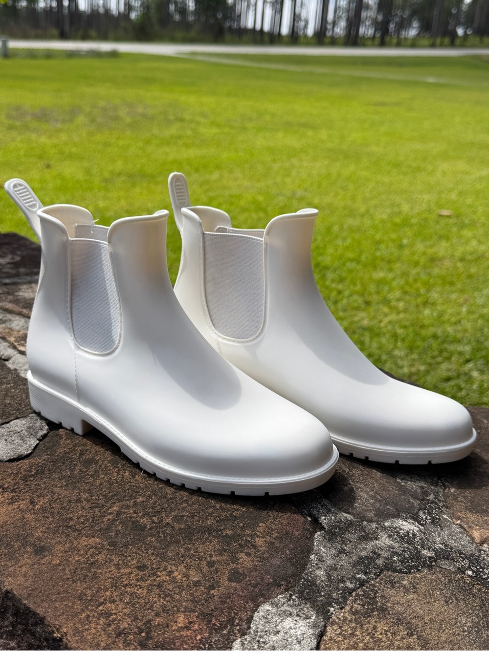 Asgard Women's Ankle Rain Boots Waterproof Chelsea Boots
